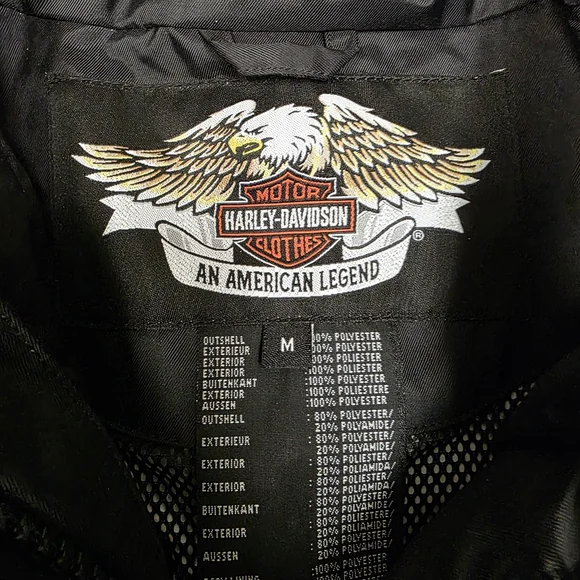 Harley-Davidson Purple and Black Jacket - Picture 3 of 6